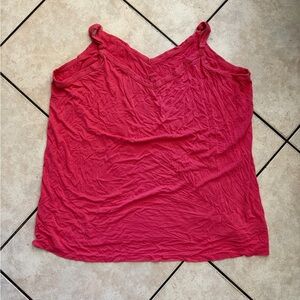 torrid Red V-Neck Scoop Camisole Tank